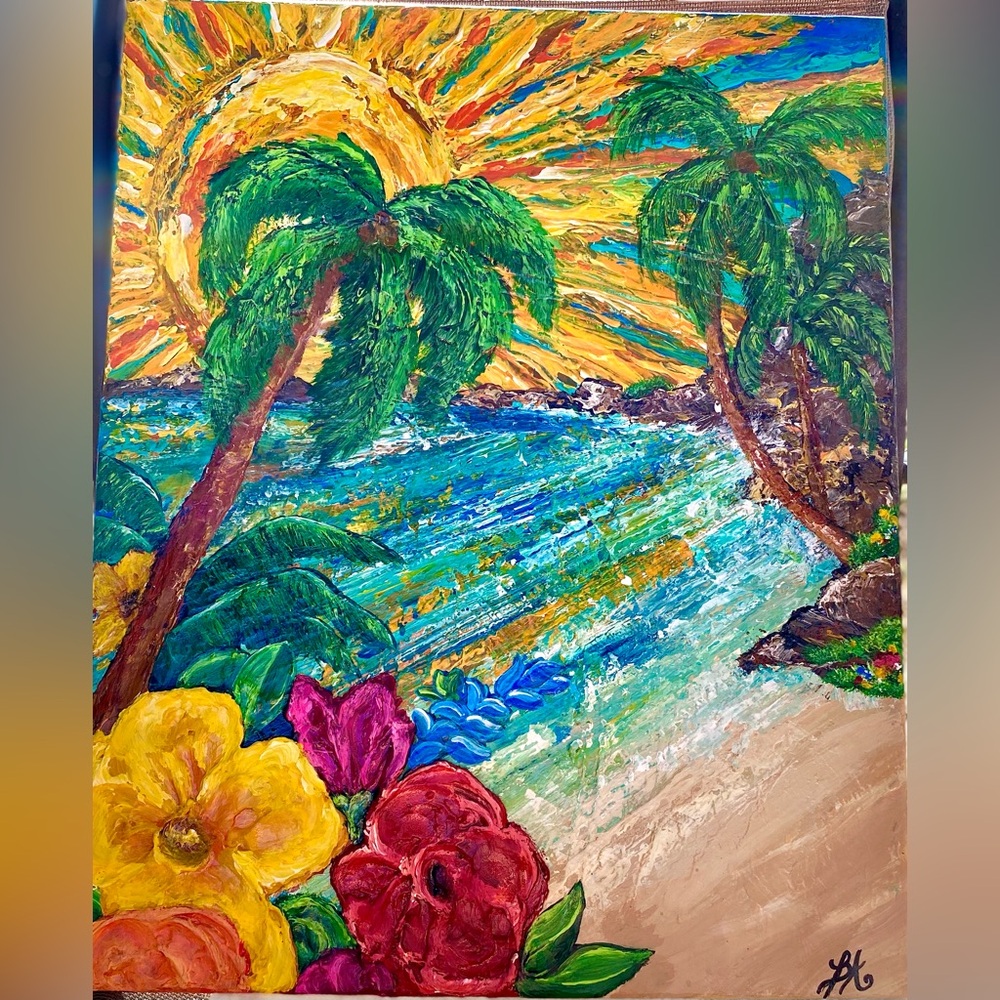 Tropical Paradise Canvas Art